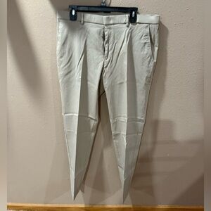 Tommy Hilfiger Modern-Fit TH Flex Stretch Solid Performance Pants - Tan - 36x32